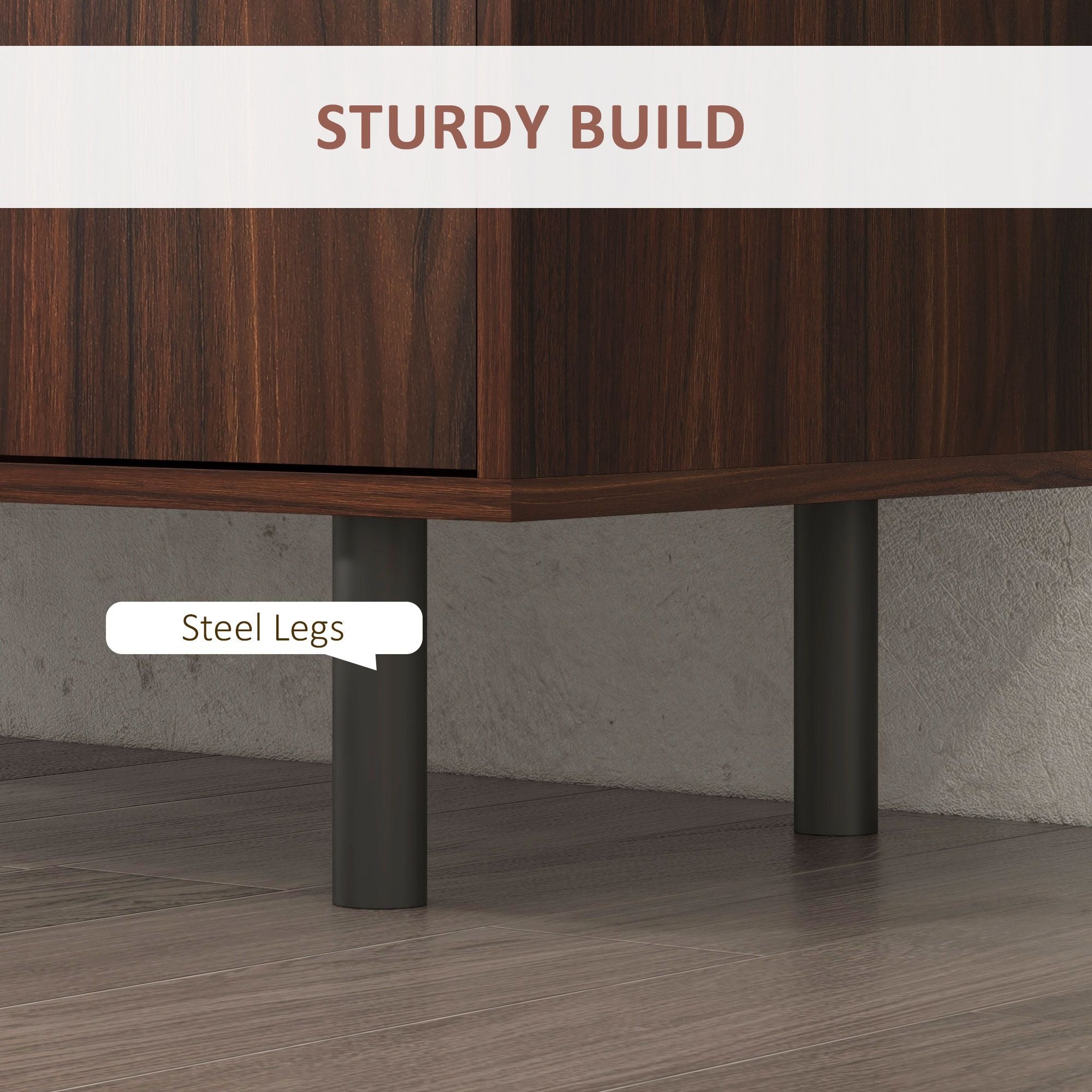 Retro Sideboard Kitchen Buffet by Homcom - Comfortable Living Decor