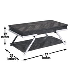 Roma Lift Top Cocktail Table by Yeah Depot - Comfortable Living Decor