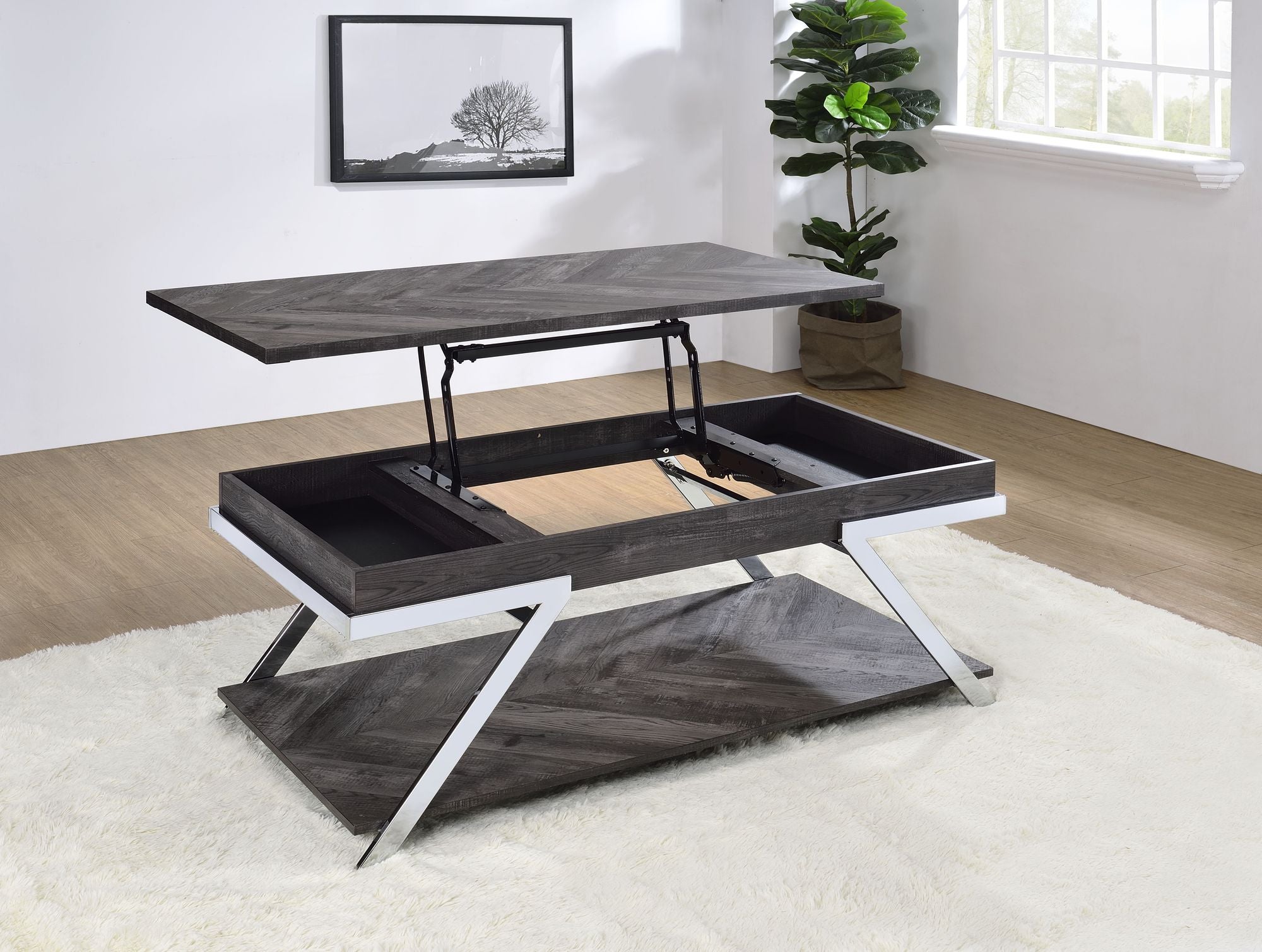 Roma Lift Top Cocktail Table by Yeah Depot - Comfortable Living Decor