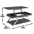 Roma Lift Top Cocktail Table by Yeah Depot - Comfortable Living Decor