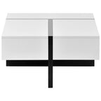 Rosmary High Gloss Surface Cocktail Table by Orien - Comfortable Living Decor