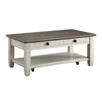 Rosy 1pc Cocktail Table with Casters by Yeah Depot - Comfortable Living Decor