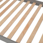 Stairway Twin - Over - Twin Bunk Bed with Storage and Guard Rail for Bedroom, Dorm - Comfortable Living Decor