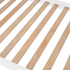 Stairway Twin - Over - Twin Bunk Bed with Storage and Guard Rail for Bedroom, Dorm - Comfortable Living Decor