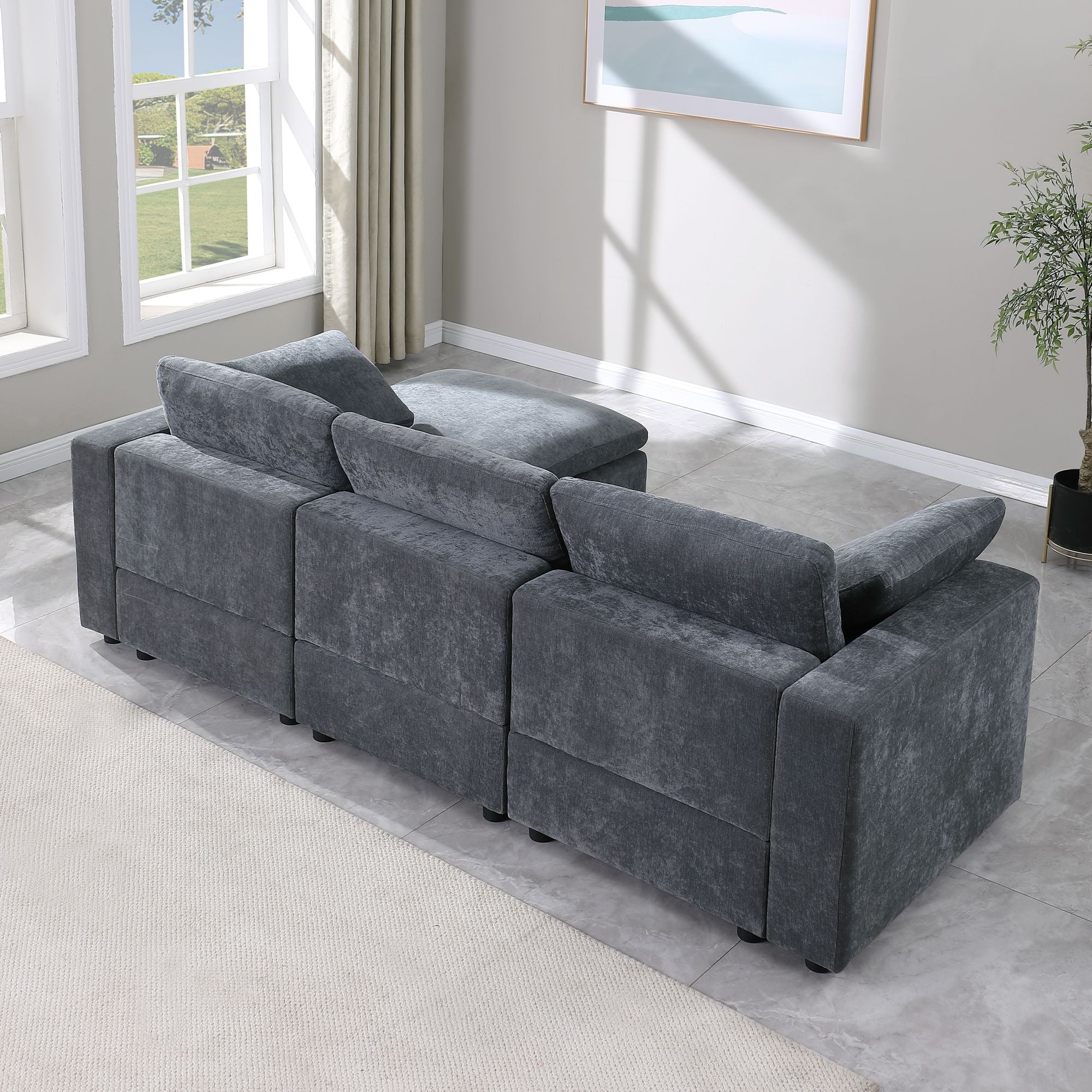 Stylish Modular Sectional Sofa for Comfortable Home Seating - Comfortable Living Decor