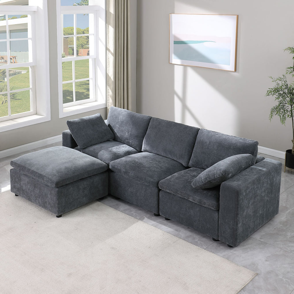 Stylish Modular Sectional Sofa for Comfortable Home Seating - Comfortable Living Decor