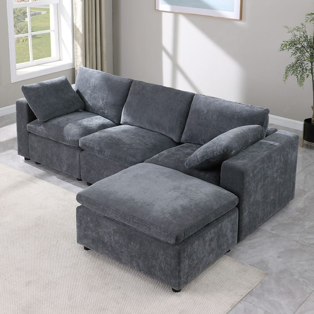 Stylish Modular Sectional Sofa for Comfortable Home Seating - Comfortable Living Decor