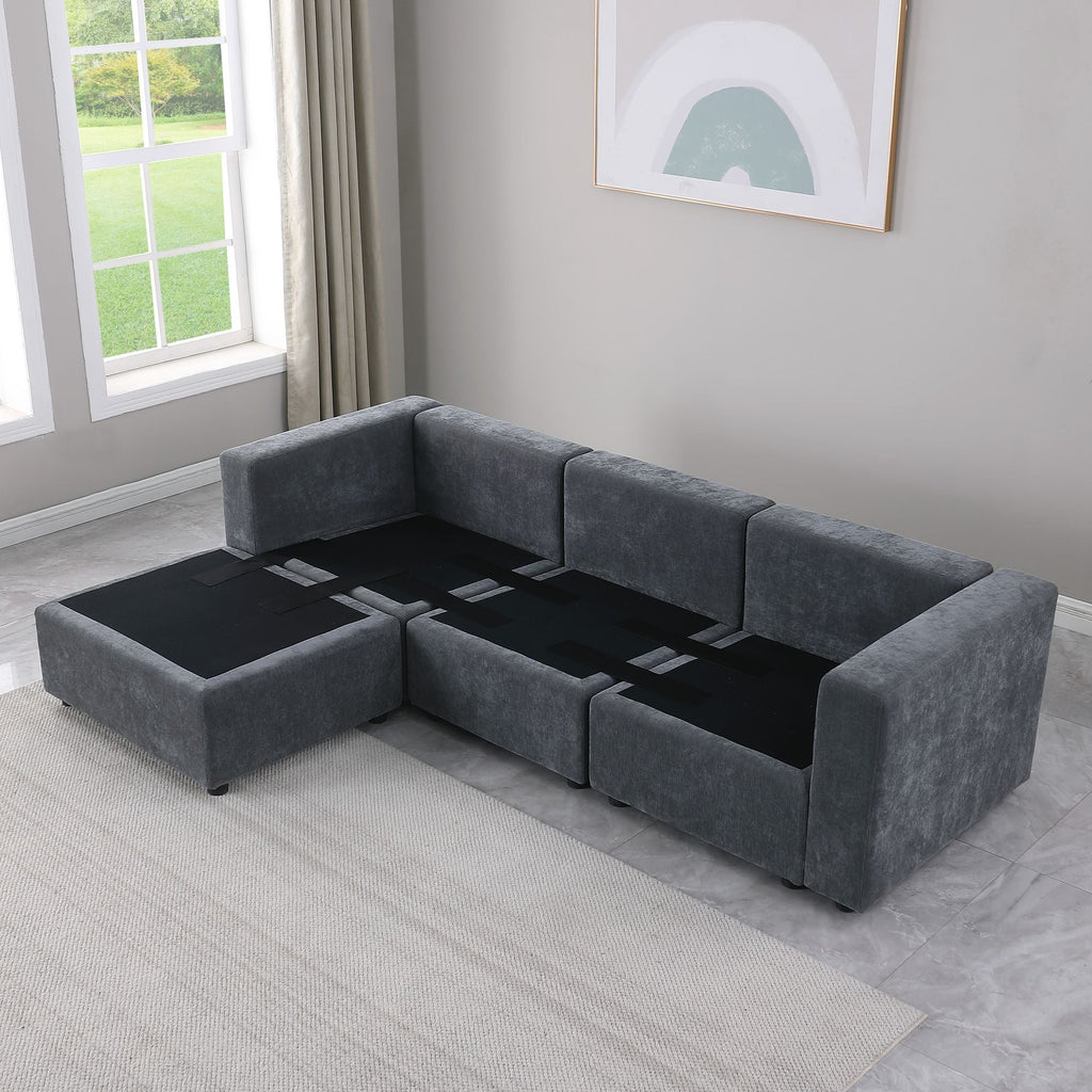 Stylish Modular Sectional Sofa for Comfortable Home Seating - Comfortable Living Decor