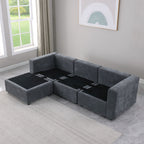 Stylish Modular Sectional Sofa for Comfortable Home Seating - Comfortable Living Decor