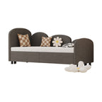Twin Size Upholstered Daybed with Storage Drawers, Velvet Upholstered Daybed, Modern Sofa Bed Daybed Frame for Bedroom Living Room, Suitable for Living Room, Kids Room, Bedroom (Dark Gray) - Comfortable Living Decor