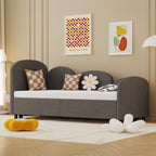 Twin Size Upholstered Daybed with Storage Drawers, Velvet Upholstered Daybed, Modern Sofa Bed Daybed Frame for Bedroom Living Room, Suitable for Living Room, Kids Room, Bedroom (Dark Gray) - Comfortable Living Decor