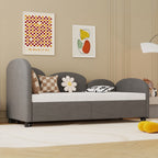 Twin Size Upholstered Daybed with Storage Drawers, Velvet Upholstered Daybed, Modern Sofa Bed Daybed Frame for Bedroom Living Room, Suitable for Living Room, Kids Room, Bedroom (Dark Gray) - Comfortable Living Decor
