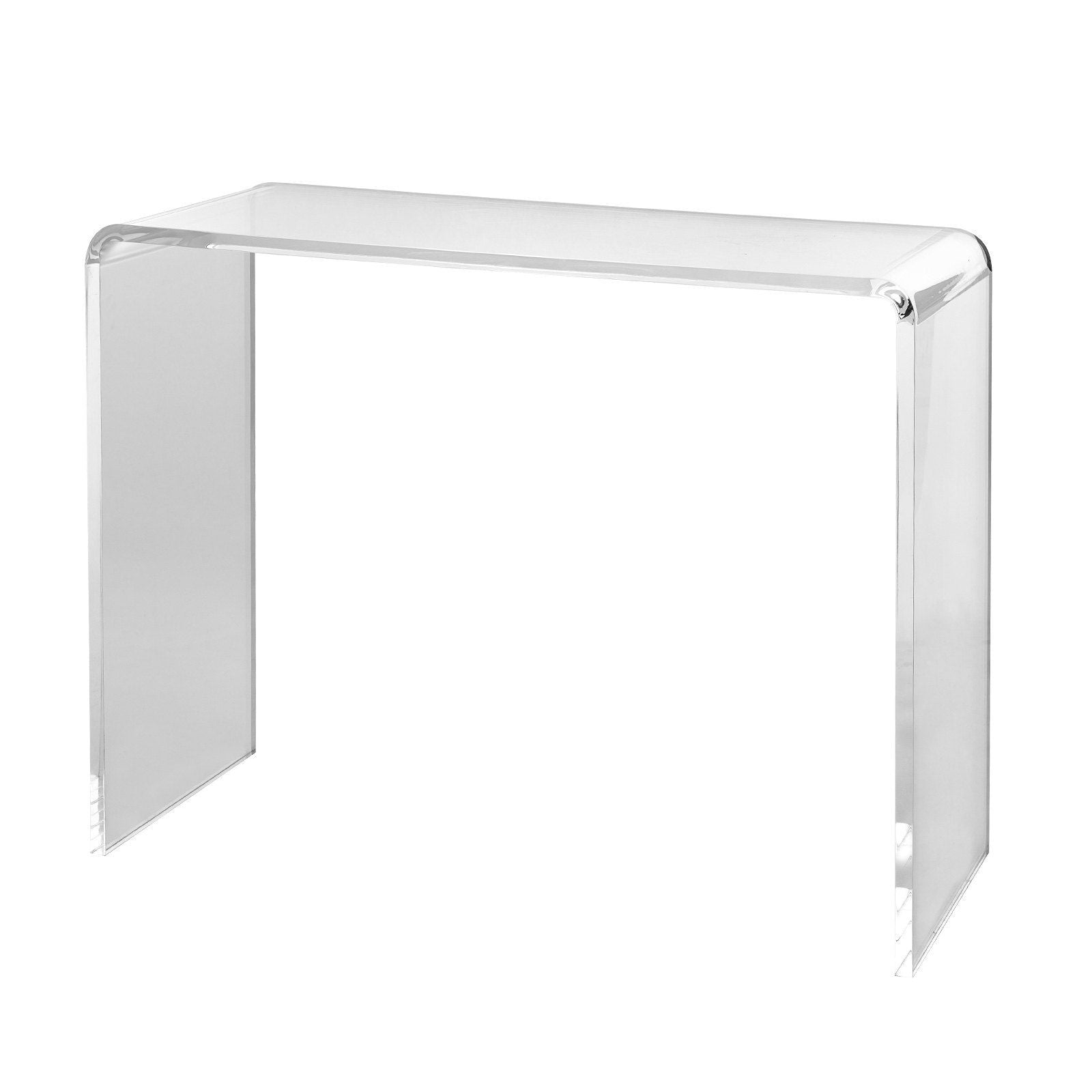 VEVOR Acrylic Console Table, Clear Acrylic End Table, Transparent Acrylic Side Table 38.2x15x29.3 inch, for Foyer, Living Room, Dining Room - Comfortable Living Decor