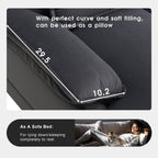 [VIDEO provided] [New]109.8*55.9" Modern U - shaped Sectional Sofa with Waist Pillows - Comfortable Living Decor