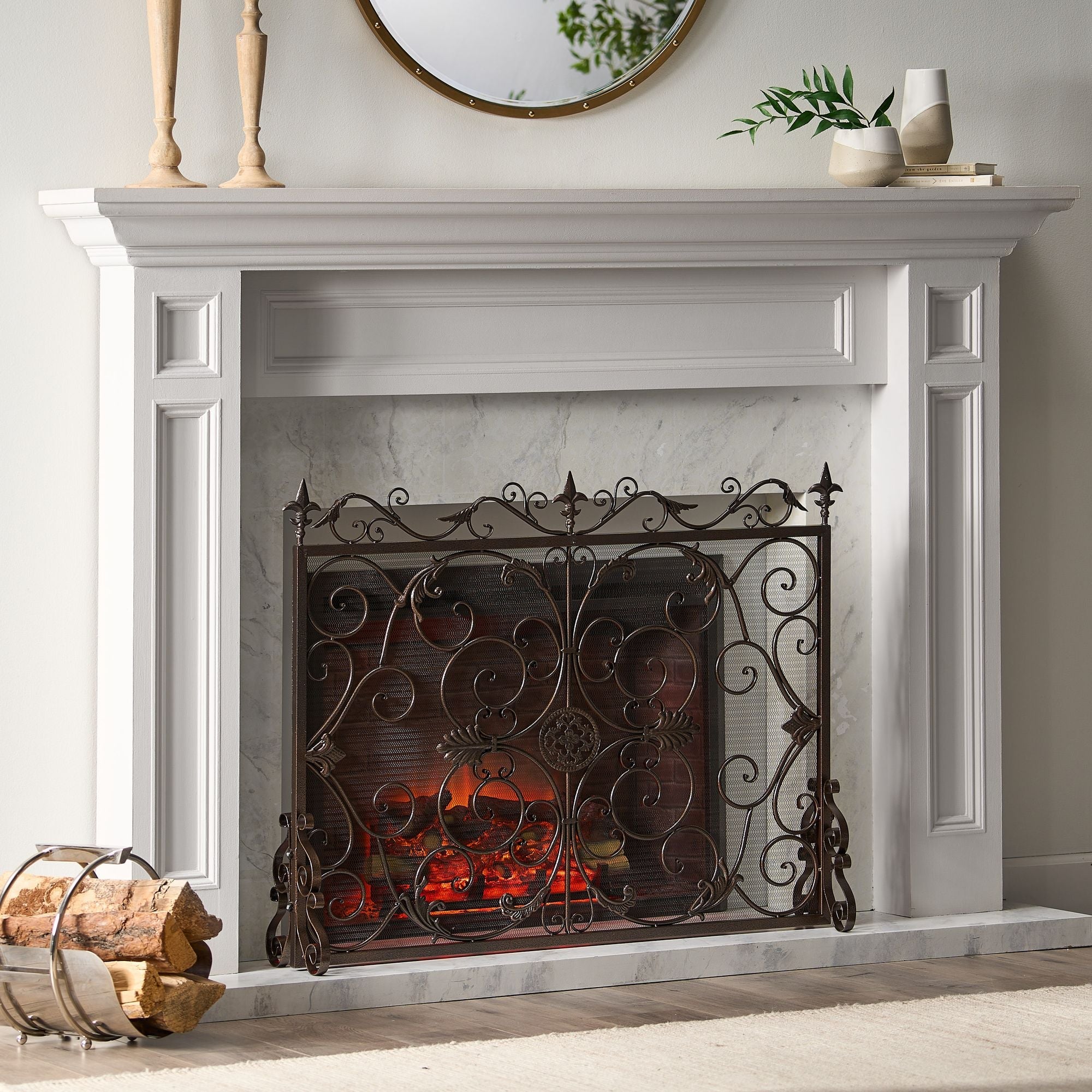 WILMINGTON FIREPLACE SCREEN - Comfortable Living Decor