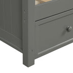 Wood Daybed with Three Drawers ; Twin Size Daybed; No Box Spring Needed ; White - Comfortable Living Decor