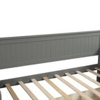 Wood Daybed with Three Drawers ; Twin Size Daybed; No Box Spring Needed ; White - Comfortable Living Decor